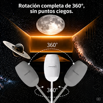 Proyector de Estrellas Galaxy 360°