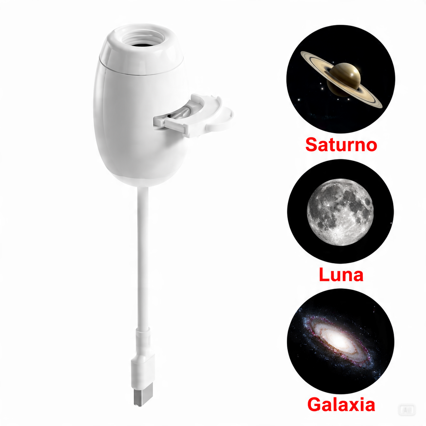 Proyector de Estrellas Galaxy 360°